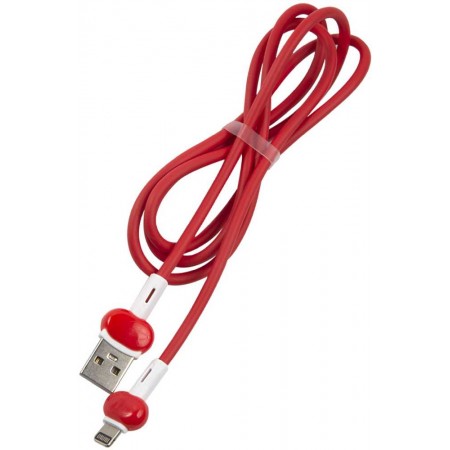 Кабель Redline Candy УТ000021989 USB (m)-Lightning (m) 1м красный