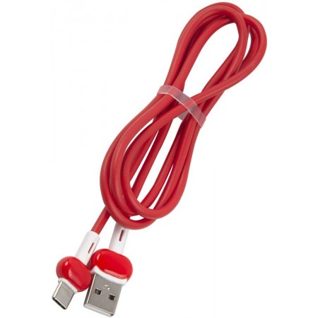 Кабель Redline Candy УТ000021994 USB (m)-USB Type-C (m) 1м красный