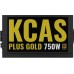 Блок питания Aerocool ATX 750W KCAS PLUS GOLD 750W RGB 80+ gold (20+4pin) APFC 120mm fan color LED 8xSATA RTL