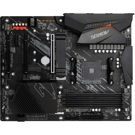 Материнская плата Gigabyte B550 AORUS ELITE V2 Soc-AM4 AMD B550 4xDDR4 ATX AC`97 8ch(7.1) 2.5Gg RAID+HDMI+DP