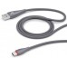 Кабель Deppa Ceramic 72289 USB (m)-USB Type-C (m) 1м серый