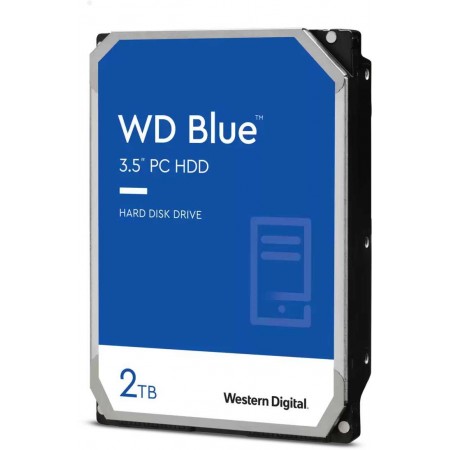 Жесткий диск WD Original SATA-III 2Tb WD20EZBX Desktop Blue (7200rpm) 256Mb 3.5"