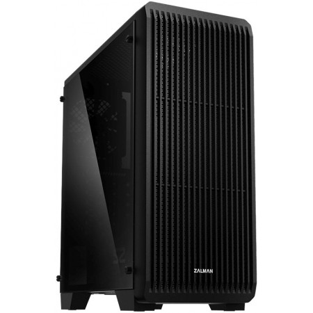 Корпус Zalman S2 TG черный без БП ATX 4x120mm 2xUSB2.0 1xUSB3.0 audio bott PSU