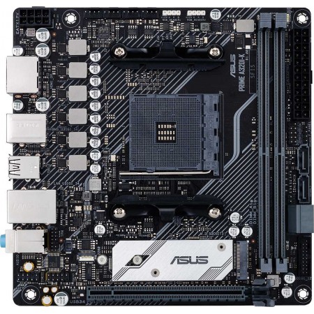 Материнская плата Asus PRIME A320I-K Soc-AM4 AMD A320 2xDDR4 mini-ITX AC`97 8ch(7.1) GbLAN RAID+HDMI+DP