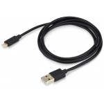 Кабель Buro USB-IP-1.2B2A USB (m)-Lightning (m) 1.2м черный