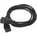 Кабель-удлинитель Buro IEC C13 IEC C14 3м (AN23-1008-3) черный (пакет)