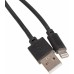 Кабель USB (m)-Lightning (m) 2м черный