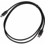 Кабель USB Type-C (m)-USB Type-C (m) 1м черный