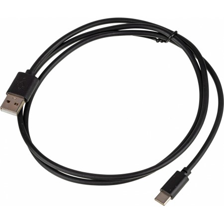 Кабель USB (m)-USB Type-C (m) 1м черный