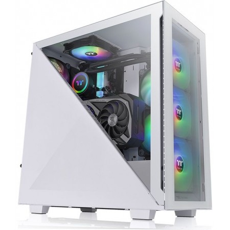 Корпус Thermaltake Divider 300 TG ARGB белый без БП ATX 3x120mm 3x140mm 2xUSB3.0 audio bott PSU
