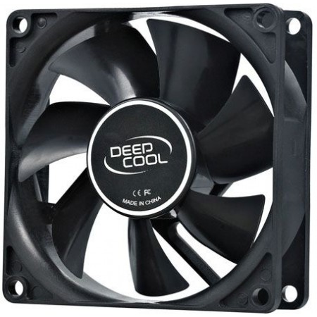 Вентилятор для корпуса Deepcool XFan 90 90х90x25 черный 3-pin 4-pin (Molex) 21дБ (DP-FDC-XF90) Ret