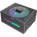 Блок питания Thermaltake ATX 850W Toughpower PF1 ARGB 80+ platinum 24pin APFC 140mm fan color LED 12xSATA Cab Manag RTL