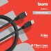 Кабель Buro MK30-AM-0.5 micro USB 3.0 B (m) USB A(m) 0.5м черный