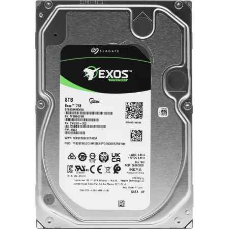 Жесткий диск Seagate SATA-III 8Tb ST8000NM000A Server Exos 7E8 512E (7200rpm) 256Mb 3.5"