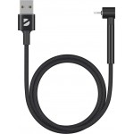 Кабель Deppa Stand 72294 USB (m)-Lightning (m) 1м черный