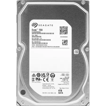 Жесткий диск Seagate SATA-III 4TB ST4000NM000A Server Exos 7E8 512N (7200rpm) 256Mb 3.5"