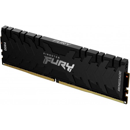 Память DDR4 8Gb 3200MHz Kingston KF432C16RB/8 Fury Renegade Black RTL Gaming PC4-25600 CL16 DIMM 288-pin 1.35В single rank с радиатором Ret