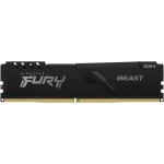 Память DDR4 8Gb 2666MHz Kingston KF426C16BB/8 Fury Beast Black RTL Gaming PC4-21300 CL16 DIMM 288-pin 1.2В single rank с радиатором Ret