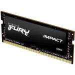 Память DDR4 8Gb 2666MHz Kingston KF426S15IB/8 Fury Impact RTL PC4-21300 CL15 SO-DIMM 260-pin 1.2В single rank Ret