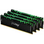 Память DDR4 4x8Gb 3200MHz Kingston KF432C16RBAK4/32 Fury Renegade RGB RTL Gaming PC4-25600 CL16 DIMM 288-pin 1.35В single rank с радиатором Ret