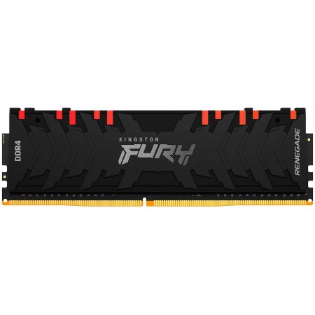 Память DDR4 8Gb 3000MHz Kingston KF430C15RBA/8 Fury Renegade RGB RTL Gaming PC4-24000 CL15 DIMM 288-pin 1.35В single rank с радиатором Ret