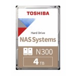 Жесткий диск Toshiba Original SATA-III 4Tb HDWG440UZSVA NAS N300 (7200rpm) 256Mb 3.5" Bulk