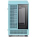 Корпус Thermaltake The Tower 100 Turquoise голубой без БП miniITX 1x120mm 3x140mm 2xUSB3.0 audio bott PSU