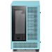 Корпус Thermaltake The Tower 100 Turquoise голубой без БП miniITX 1x120mm 3x140mm 2xUSB3.0 audio bott PSU