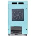 Корпус Thermaltake The Tower 100 Turquoise голубой без БП miniITX 1x120mm 3x140mm 2xUSB3.0 audio bott PSU