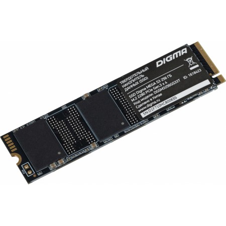 Накопитель SSD Digma PCIe 3.0 x4 256GB DGSM3256GS33T Mega S3 M.2 2280