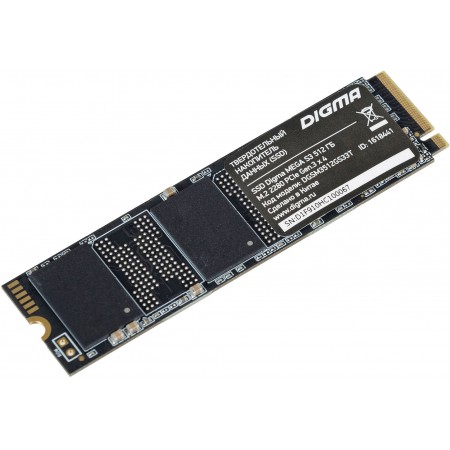 Накопитель SSD Digma PCIe 3.0 x4 512GB DGSM3512GS33T Mega S3 M.2 2280