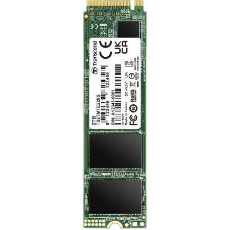 Накопитель SSD Transcend PCIe 3.0 x4 2TB TS2TMTE220S 220S M.2 2280 1.2 DWPD