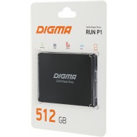 Накопитель SSD Digma SATA-III 512GB DGSR2512GP13T Run P1 2.5"