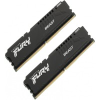 Память DDR5 2x16Gb 4800MHz Kingston KF548C38BBK2-32 Fury Beast RTL Gaming PC5-38400 CL38 DIMM 288-pin 1.1В kit single rank с радиатором Ret
