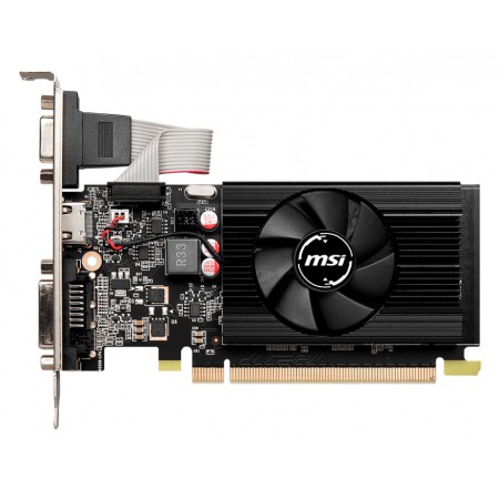 Видеокарта MSI PCI-E N730K-2GD3/LP NVIDIA GeForce GT 730 2Gb 64bit GDDR3 902/1600 DVIx1 HDMIx1 CRTx1 HDCP Ret low profile