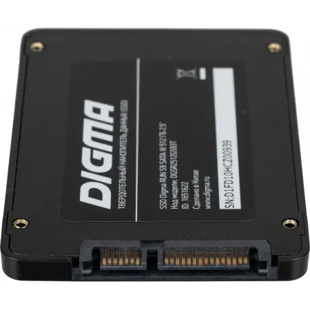 Накопитель SSD Digma SATA-III 512GB DGSR2512GS93T Run S9 2.5"