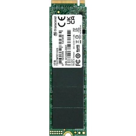 Накопитель SSD Transcend PCIe 3.0 x4 1TB TS1TMTE110S 110S M.2 2280 0.2 DWPD