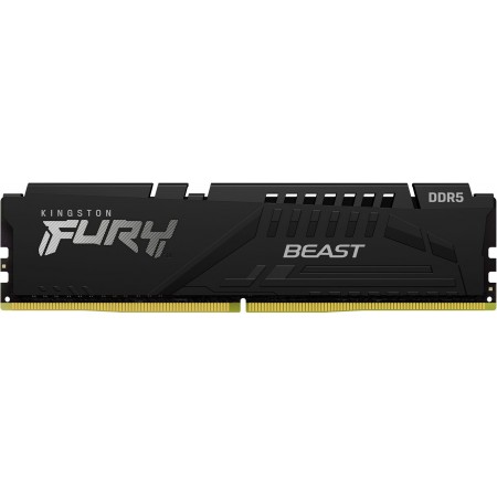 Память DDR5 16Gb 5600MHz Kingston KF556C40BB-16 Fury Beast RTL PC5-44800 CL40 DIMM 288-pin 1.25В single rank с радиатором Ret