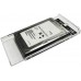 Внешний корпус для HDD/SSD AgeStar 3UB2P6C SATA III USB3.0 пластик прозрачный 2.5"