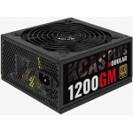 Блок питания Aerocool ATX 1200W KCAS PLUS 1200GM V2 (20+4pin) APFC 140mm fan 10xSATA Cab Manag RTL