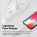 Кабель ZMI AL856 USB Type-C (m)-Lightning (m) 1.5м белый коробка (упак.:1шт)