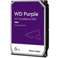 Жесткий диск WD SATA-III 6TB WD63PURZ Surveillance Purple (5640rpm) 256Mb 3.5"