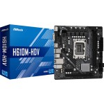 Материнская плата Asrock H610M-HDV Soc-1700 Intel H610 2xDDR4 mATX AC`97 8ch(7.1) GbLAN+VGA+HDMI+DP