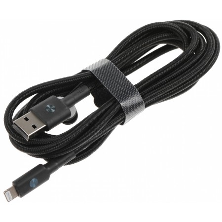 Кабель ZMI AL881 USB (m)-Lightning (m) 2м черный коробка (упак.:1шт)