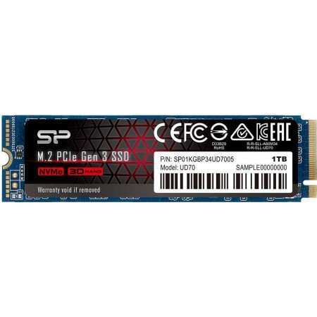 Накопитель SSD Silicon Power PCIe 3.0 x4 1TB SP01KGBP34UD8005 M-Series UD80 M.2 2280