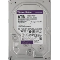 Жесткий диск WD SATA-III 8TB WD8001PURP Surveillance Purple Pro (7200rpm) 256Mb 3.5"