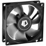 Вентилятор для корпуса ID-Cooling NO-8025-SD 80х80x25 черный 3-pin 21дБ Ret