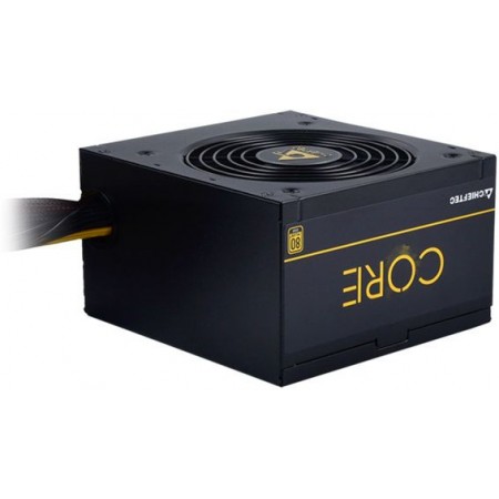 Блок питания Chieftec ATX 600W CORE BBS-600S-Bulk 80+ gold 24pin APFC 120mm fan 6xSATA