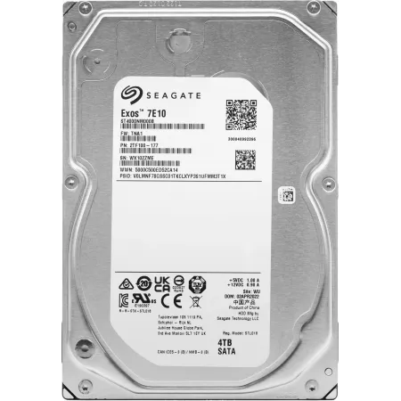 Жесткий диск Seagate SATA-III 4TB ST4000NM000B Server Exos 7E10 512N (7200rpm) 256Mb 3.5"