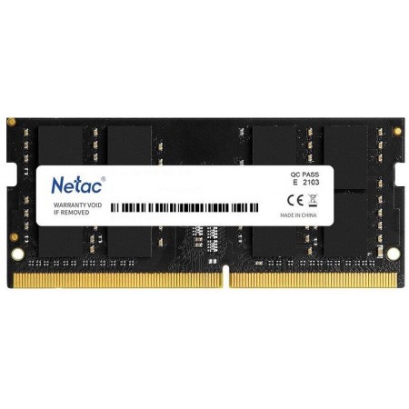 Память DDR4 16Gb 2666MHz Netac NTBSD4N26SP-16 Basic RTL PC4-21300 CL19 SO-DIMM 260-pin 1.2В single rank Ret